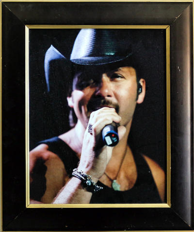 Tim McGraw Framed Fine Art Print