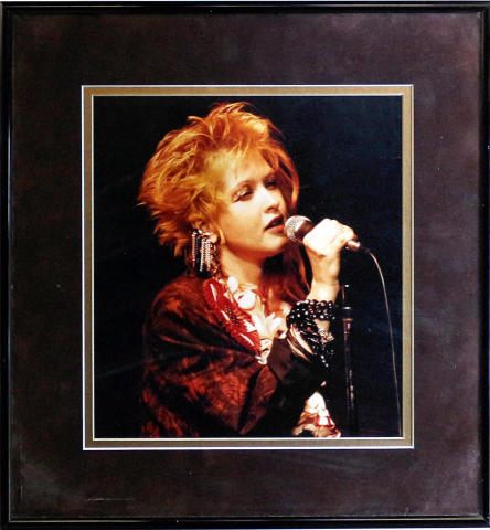 Cyndi Lauper Framed Fine Art Print