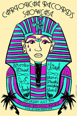 Cartouche Records Showcase Poster