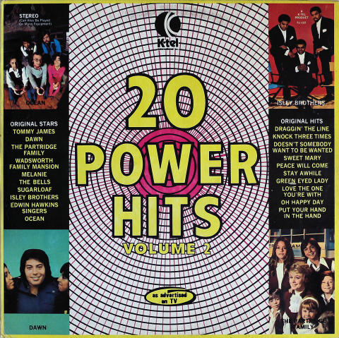 20 Power Hits Volume 2 Vinyl 12"