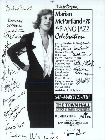 Marian McPartland Proof