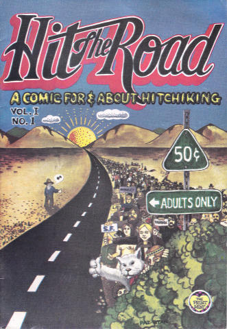 The Print Mint: Hit the Road #1: A comic for & about hitchhiking