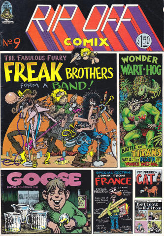 Rip Off Press: Rip Off Comix #9