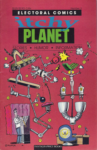 Fantagraphics: Itchy Planet #3