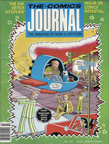 Fantagraphics: The Comics Journal #123