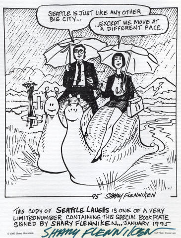 Seattle Laughs Handbill