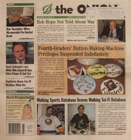 The Onion Vol. 37 Iss. 37