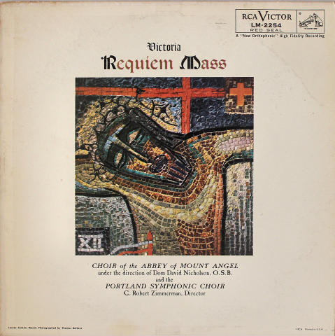 Victoria Requiem Mass Vinyl 12"