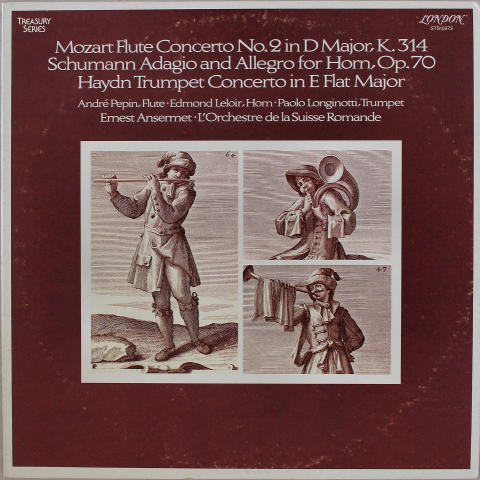 Mozart / Schumann / Haydn / Concertos / Ansermet Vinyl 12"