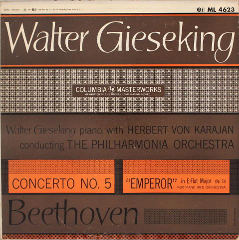 Walter Gieseking Vinyl 12"