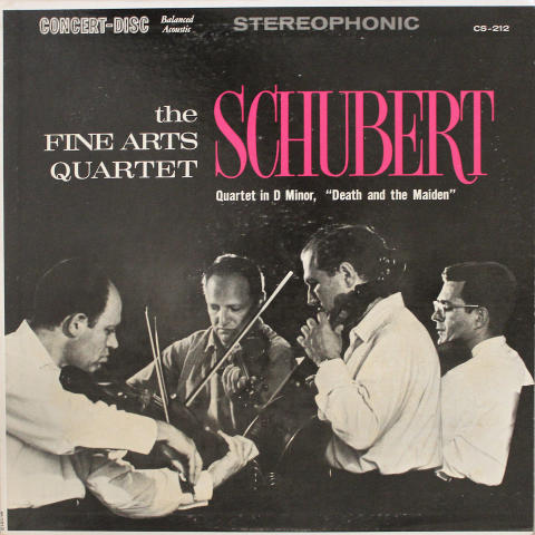 The Fine Arts Quartet Vinyl 12"
