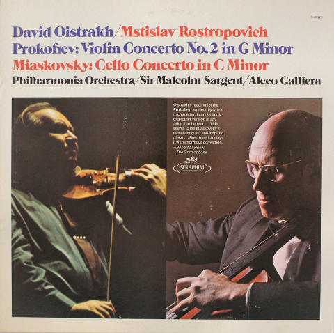 David Oistrakh / Mstislav Rostropovich Vinyl 12"