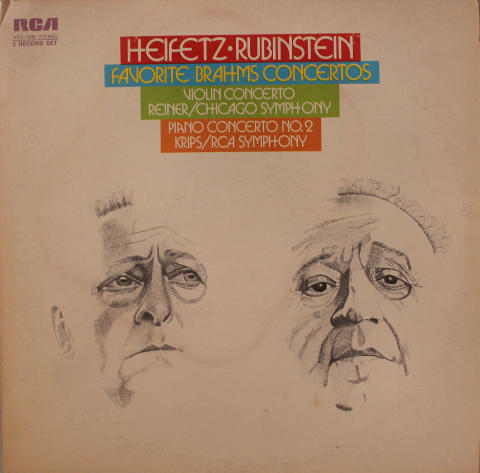 Heifetz / Rubinstein Vinyl 12"