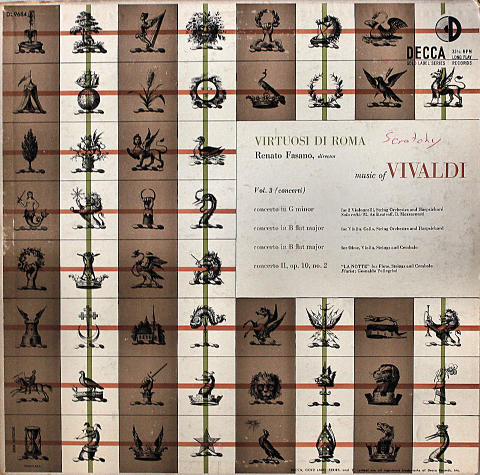 Renato Fasano Vinyl 12"