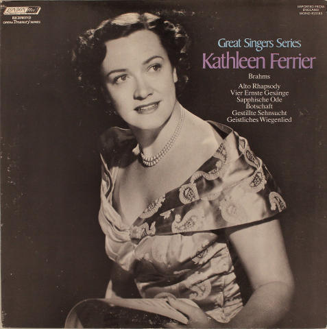 Kathleen Ferrier Vinyl 12"