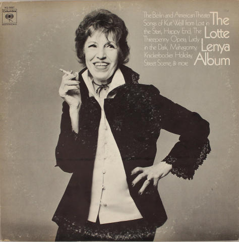 Lotte Lenya Vinyl 12"