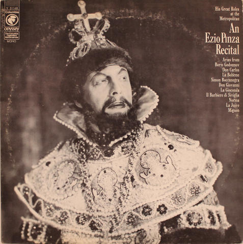 An Ezio Pinza Recital Vinyl 12"