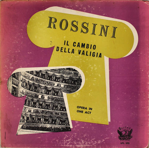 Rossini: Il Cambio Della Valigia Vinyl 12"