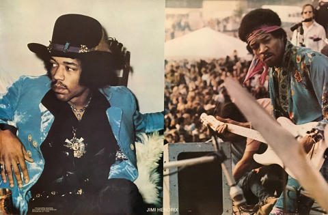 Jimi Hendrix #676 Poster