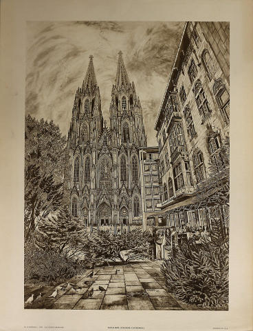 Kolm Dom (Cologne Cathedral) Poster