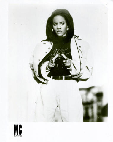 M.C. Lyte Promo Print