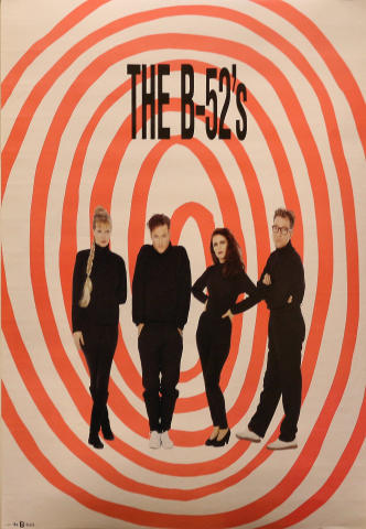 The B52's Poster