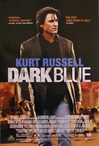 Dark Blue Poster