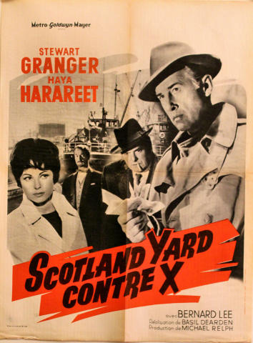 Scotland Yard Contre X Poster