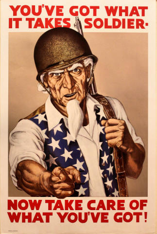 "You've Got What It Takes Soldier" Poster