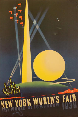 1939 New York World's Fair: The World of Tomorrow Poster
