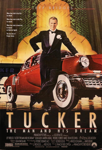Tucker: The Man and His Dream Poster