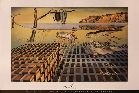The Disintegration of the Persistence of Memory Poster