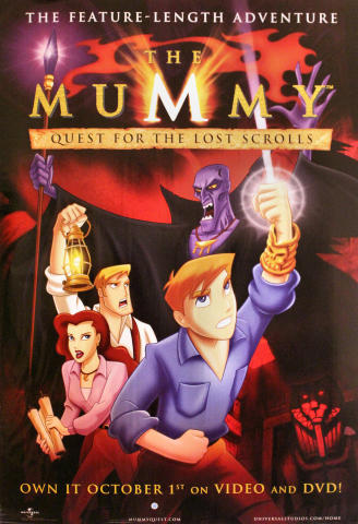 The Mummy: Quest for the Lost Scrolls Poster