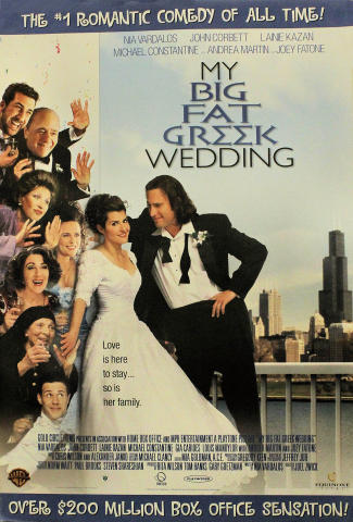 My Big Fat Greek Wedding Poster