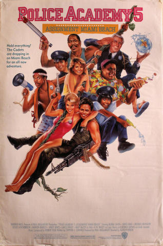 Police Academy 5: Assignment Miami Beach Poster