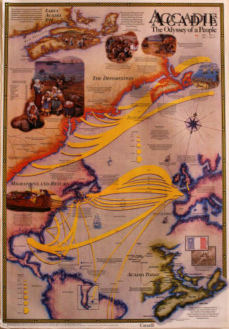 Acadie: The Odyssey of a People Poster