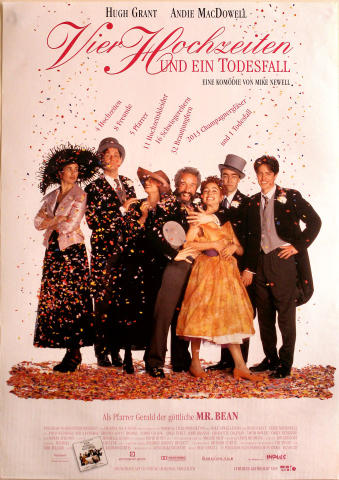Vier Hochzeiten und ein Todesfall Poster
