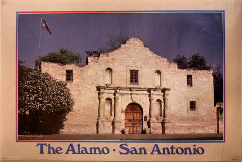 The Alamo - San Antonio Poster