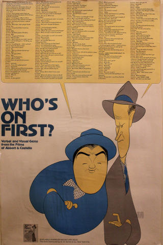 Who's on First?: Visual and Verbal Gems from the Films of Abbott & Costello Poster