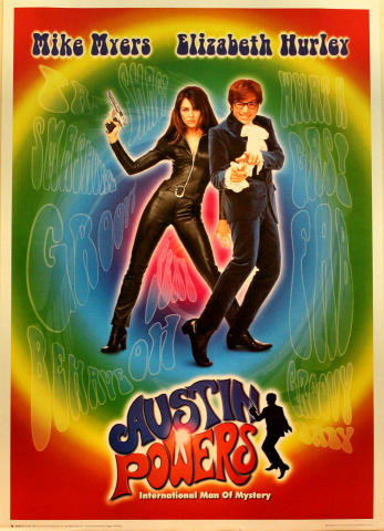 Austin Powers: International Man of Mystery Poster