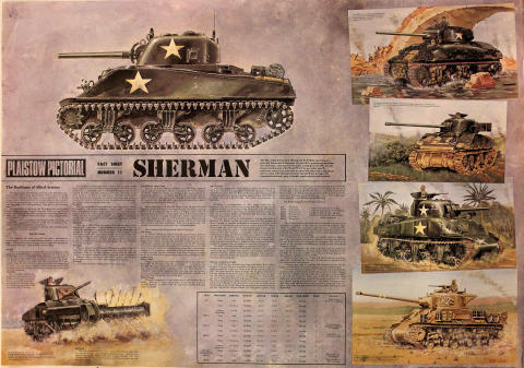 Plaistow Pictorial Fact Sheet Number 11: Sherman Poster