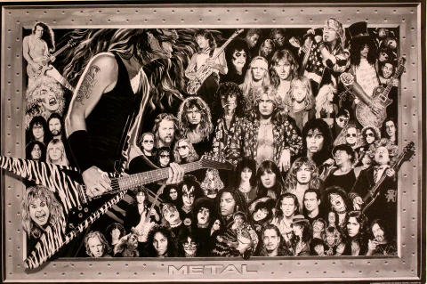History of Heavy Metal Poster