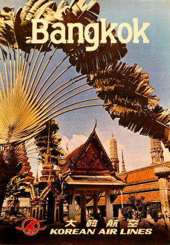 Korean Air Lines: Bangkok Poster