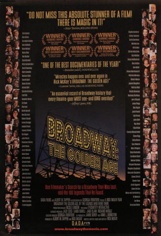 Broadway: The Golden Age Poster