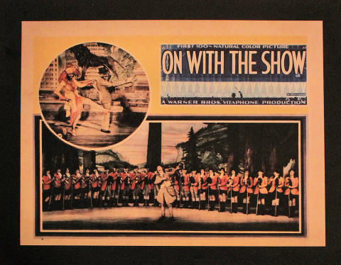 On With The Show Poster