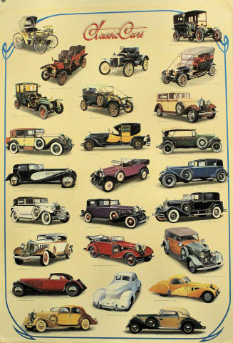 Classic Cars Poster