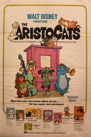 The Aristocats Poster