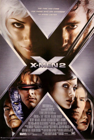 X-Men 2 Vintage Concert Poster, May 2, 2003 at Wolfgang's