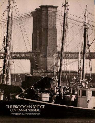 Brooklyn Bridge Centennial 1883 - 1983 Poster