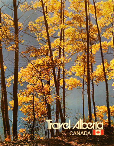 Travel Alberta Canada - Trees Poster